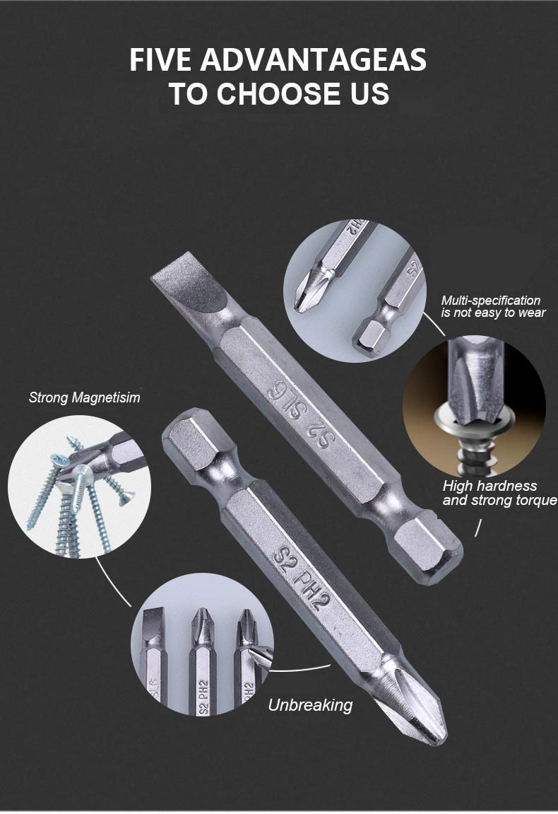 High Quality 23PCS S2 Impact Bits Screwdriver Set Box Impact Screwdriver Bit Impact Driver Set