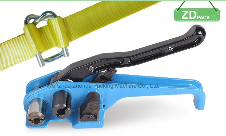 Heavy Duty Ratchet Tensioner Tool for Woven Strapping - 5/8