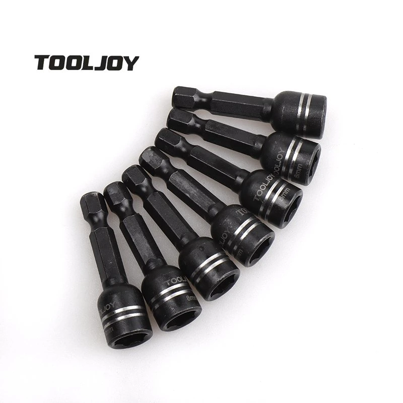 Hot Sale Black Finish H6mm H8mm H10mm Nut Scewdriver Bit Socket