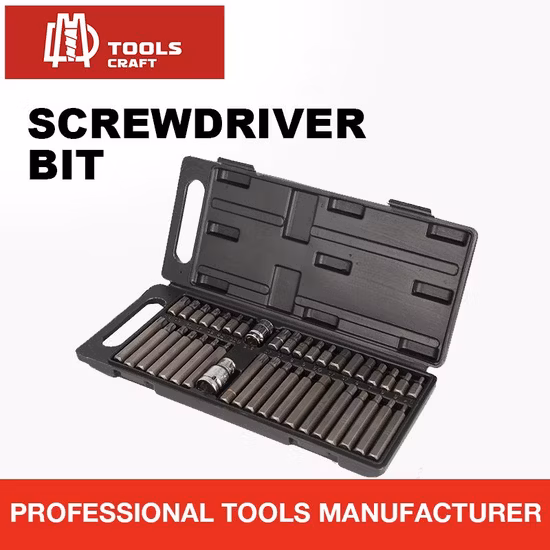 40개 208개 정밀 드라이버 비트, 양면, 1/4'' 드릴, pH2 수공구 세트