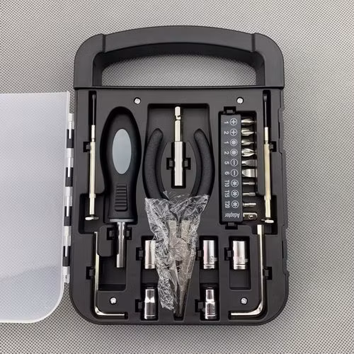 22pcs 드라이버 펜치 비트 손 도구 세트