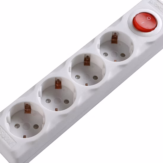 유럽 ​​표준 소켓, 2, 3, 4 소켓, 확장 소켓